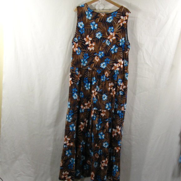 Land's End Sleeveless Swing Dress - Size 2X - Like New - Picture 2 of 3
